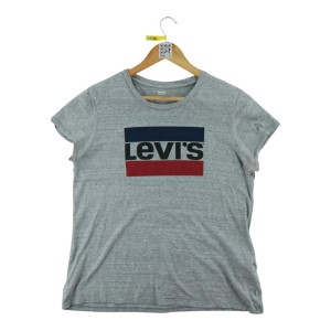 Second life - Koszulka damska Levi Strauss szara z krótkim rękawem - Stan dobry