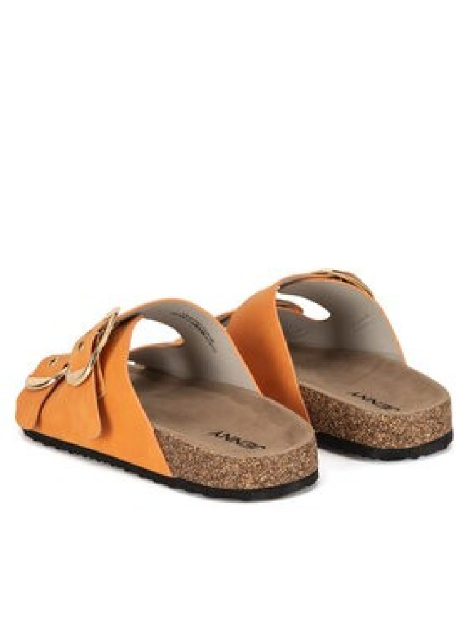 JENNY Klapki LB-P1597-YLD Pomarańczowy