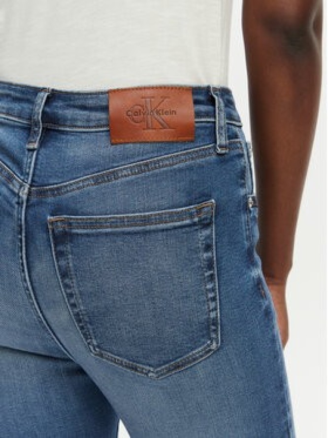 Calvin Klein Jeans Jeansy LV047G924G Granatowy Skinny Fit