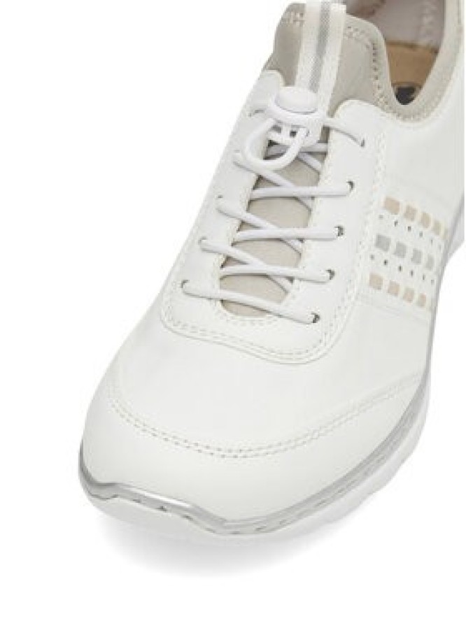 Rieker Półbuty L3259-80 Biały