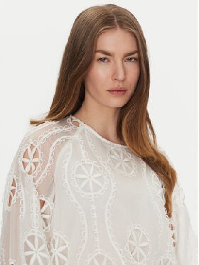 Bardot Bluzka 59731TB Biały Regular Fit