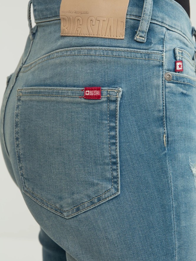 Jeansy damskie skinny niebieskie Adela 172