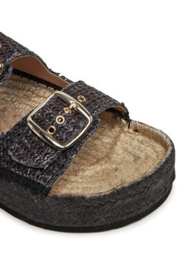LOVE MOSCHINO Espadryle JA28393G0MJQ0000 Szary