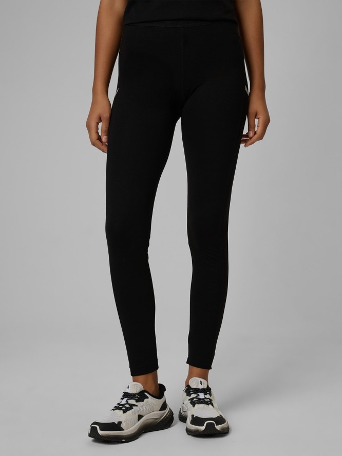 4F Legginsy dzianinowe damskie - czarne M