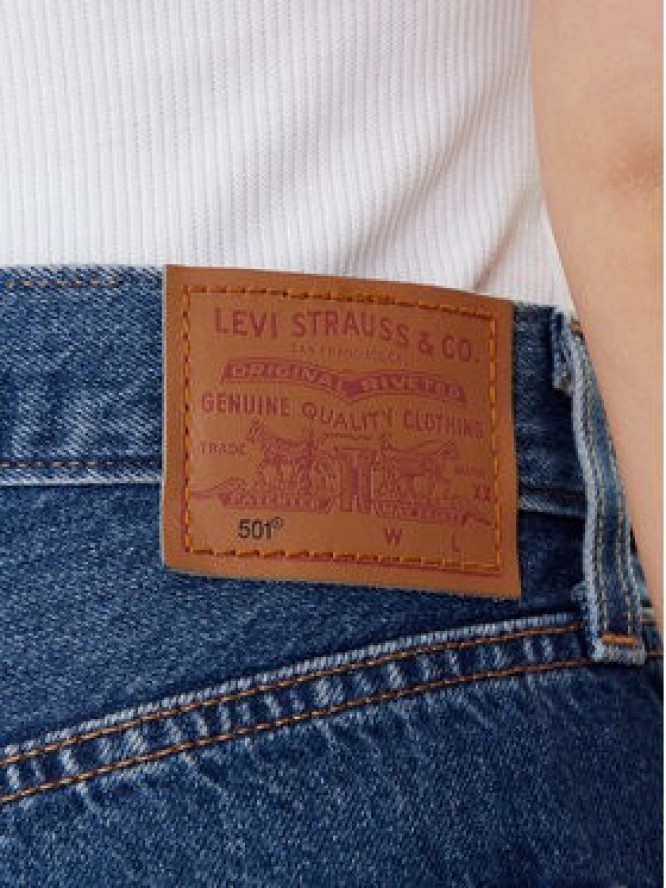 Levi's® Jeansy 501® Original A8746-0001 Niebieski Slim Fit
