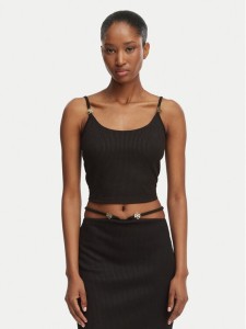 Guess Top E6GP01 KG322 Czarny Slim Fit