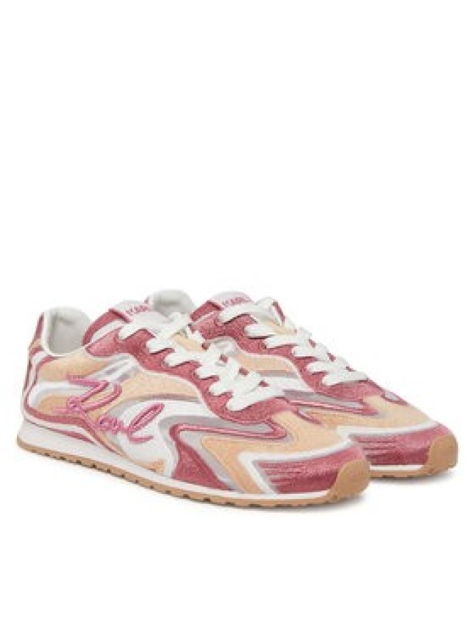 KARL LAGERFELD Sneakersy Venus KL65925 Różowy