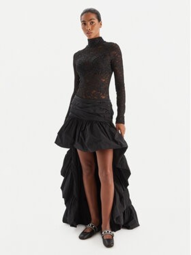 PINKO Spódnica maxi 105642 Y3LE Z99 Czarny Regular Fit