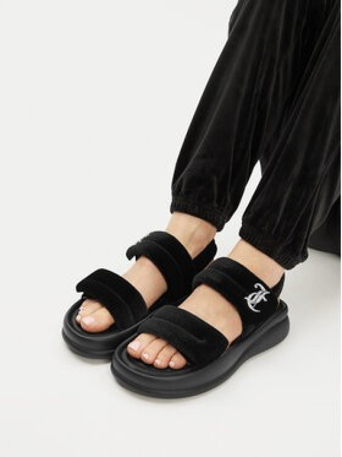 Juicy Couture Sandały WSS21514-01 Czarny