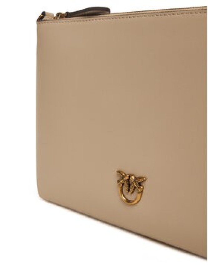 PINKO Torebka Flat Classic AI 25-26 PCPL 100455 A0F1 Beżowy