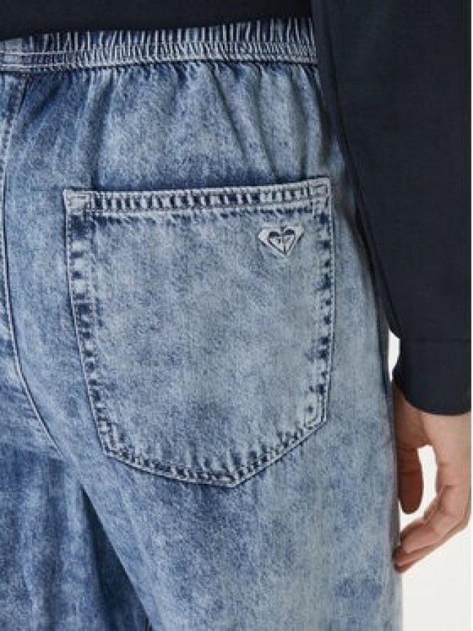 Roxy Jeansy Saltwater ERJDP03338 Błękitny Loose Fit
