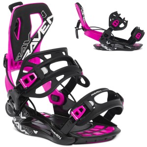 Wiązania snowboardowe Raven Fastec FT360
