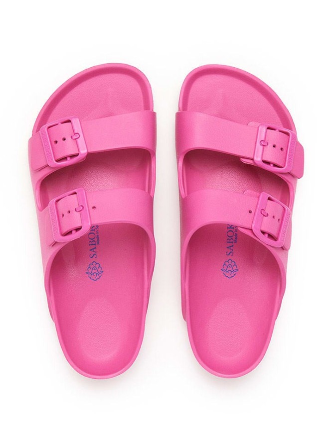 SABOKETS Klapki w kolorze różowym rozmiar: 36