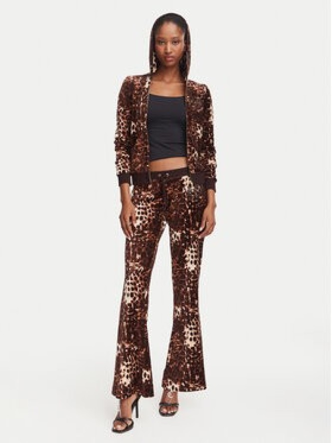 Juicy Couture Bluza Robyn JCWAS226338 Brązowy Slim Fit