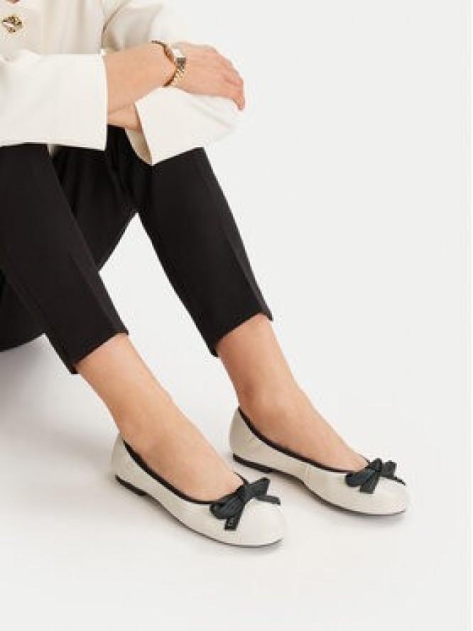 GINO ROSSI Baleriny COZY-HS001-1-2 Beżowy