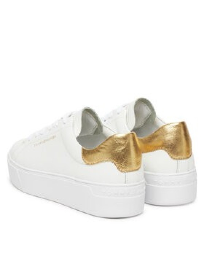 Tommy Hilfiger Sneakersy Essential Platform Court Sneaker FW0FW08756 Biały