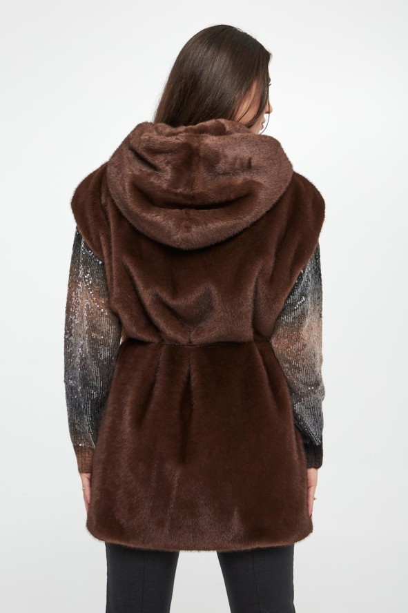 Kamizelka damska futrzana LIU JO