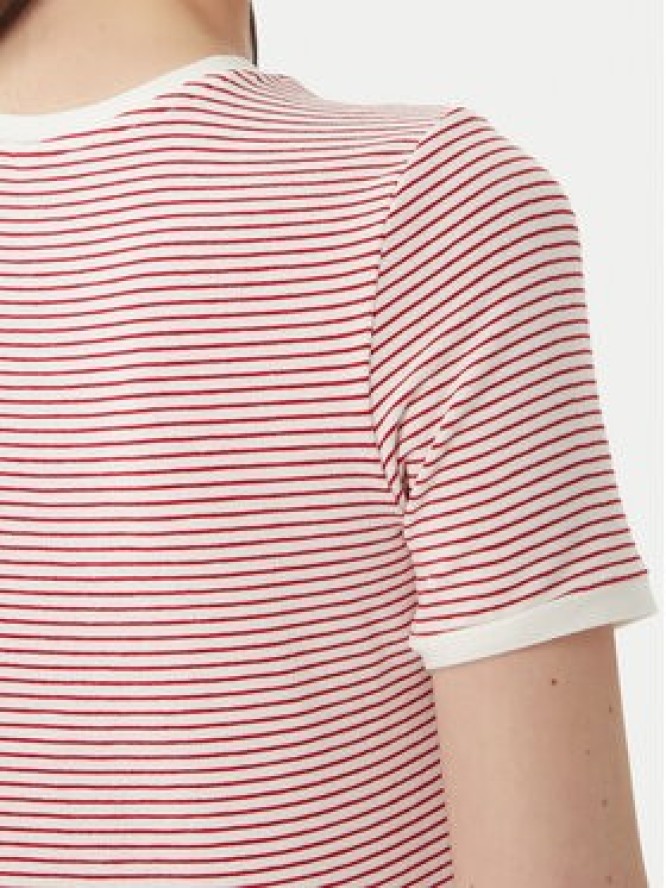 ONLY T-Shirt Tine 15315406 Czerwony Regular Fit
