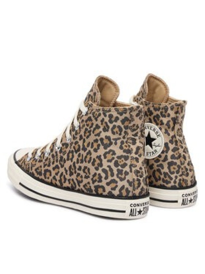 Converse Trampki Chuck Taylor All Star Leopard Jacquard A19181C Beżowy