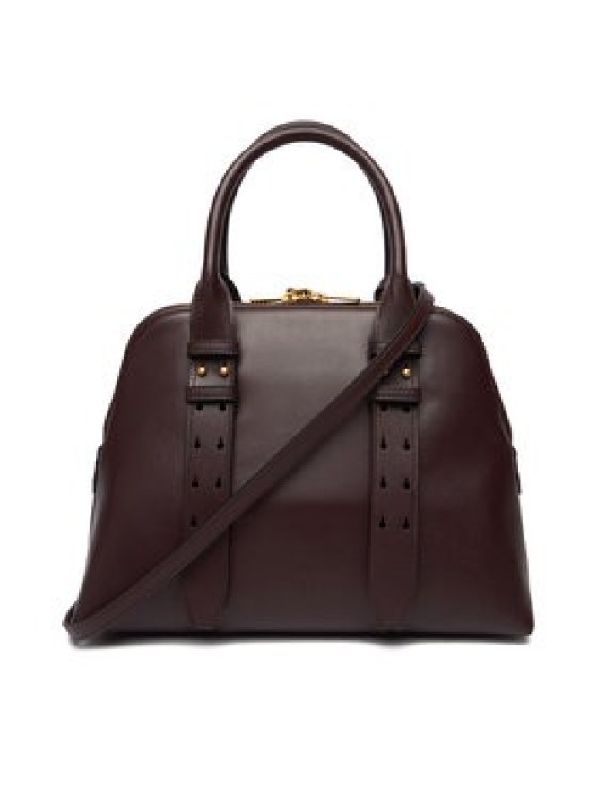 PINKO Torebka Bowling Bag Medium AI 25-26 PLTT 105906 A0QO Bordowy