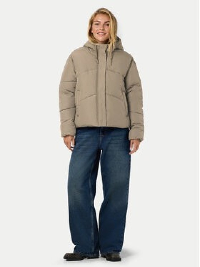 Noisy May Kurtka zimowa Tenna 27030499 Beżowy Regular Fit