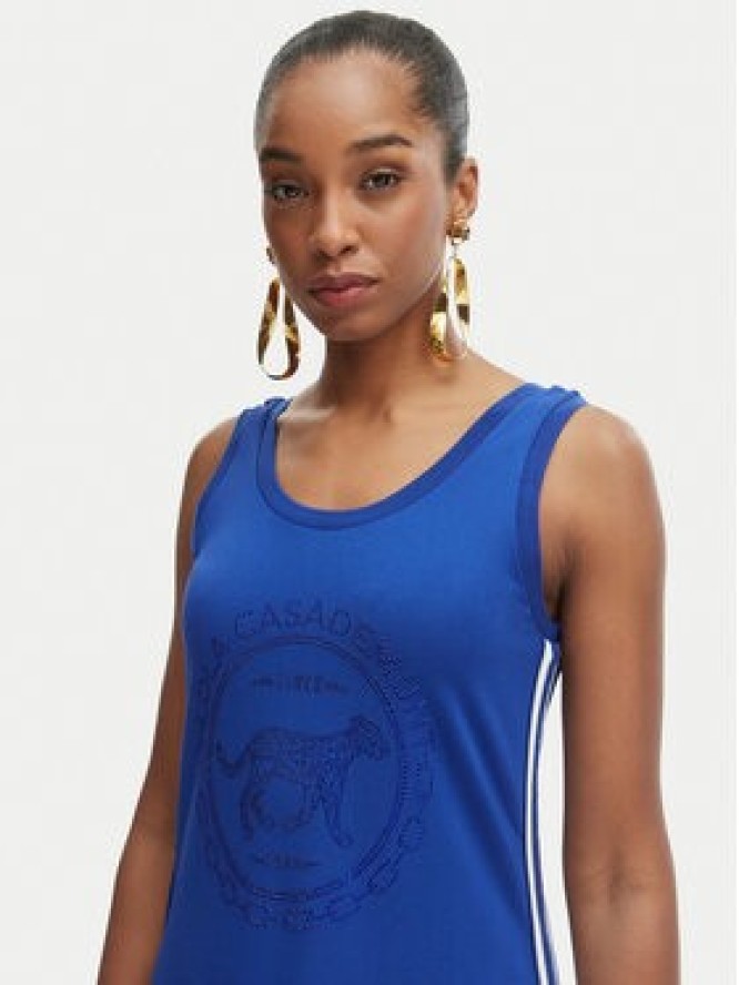 LOLA CASADEMUNT Sukienka codzienna LS2616148 Niebieski Regular Fit