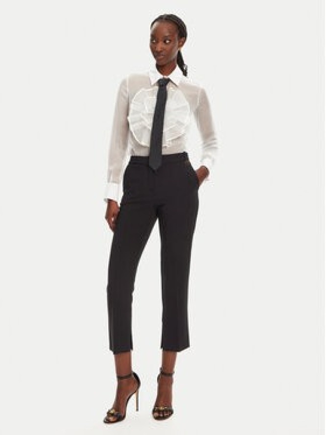 Elisabetta Franchi Koszula CA-107-52E2-V460 Biały Regular Fit