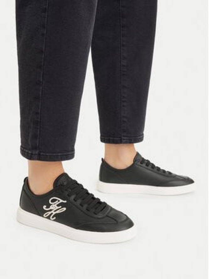 Tommy Hilfiger Sneakersy Th Icon Light Sneaker FW0FW09402 Czarny