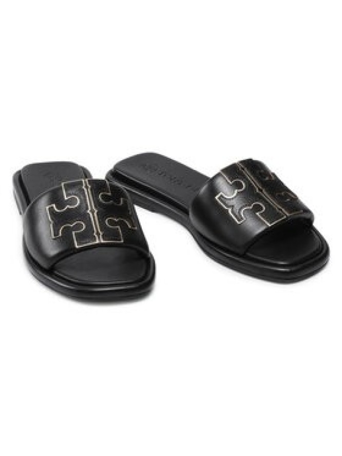 Tory Burch Klapki Doublet Sport Slide 79985 Czarny