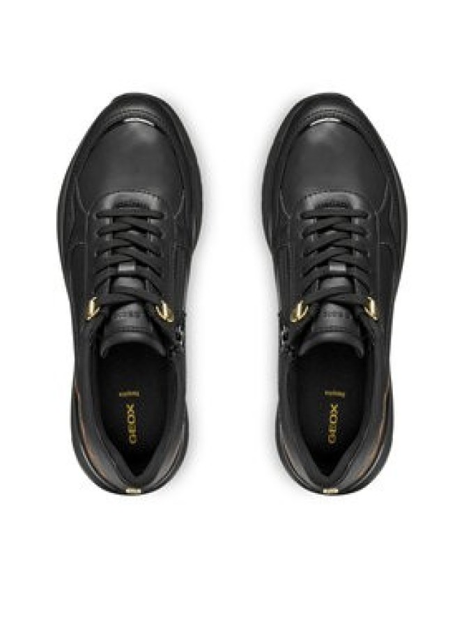 Geox Sneakersy D Desya D5600A 08502 C9999 Czarny