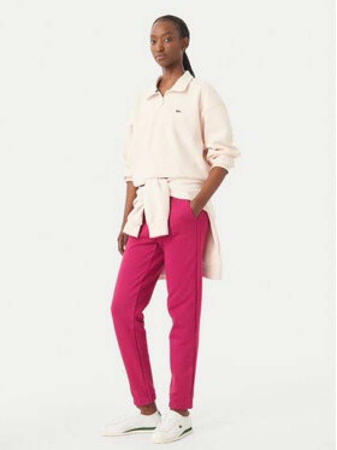 Lacoste Bluza SF5271 Różowy jasny Regular Fit