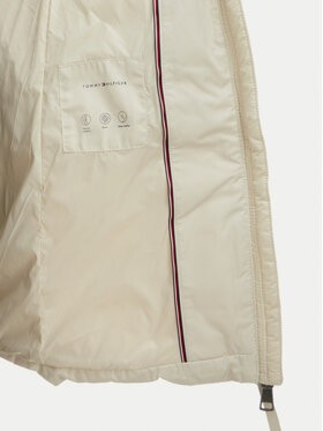Tommy Hilfiger Kurtka puchowa WW0WW51111 Kremowy Regular Fit