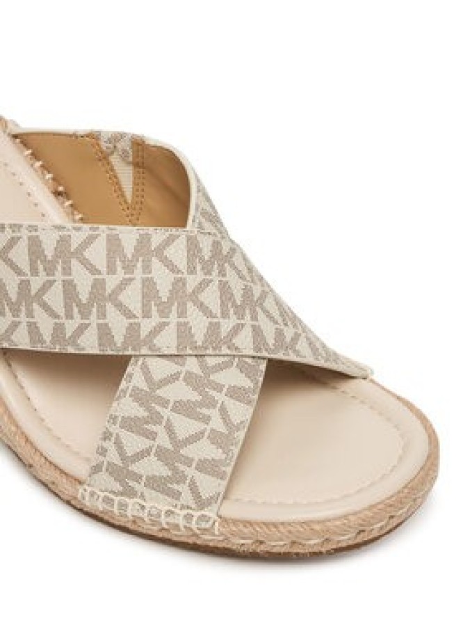MICHAEL Michael Kors Espadryle Kenzie 40R6KZMS1B Kremowy