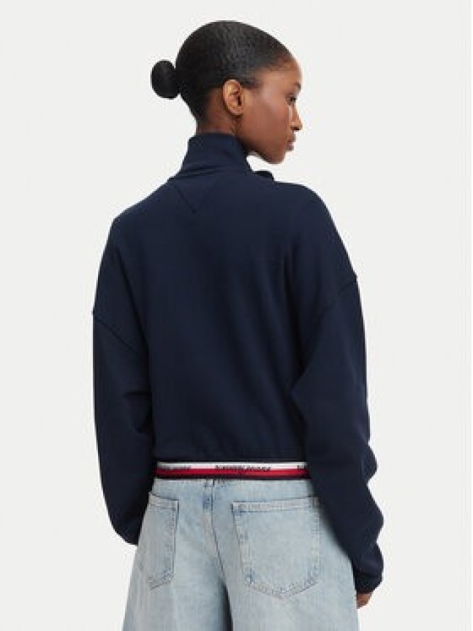 Tommy Jeans Bluza DW0DW23144 Granatowy Regular Fit