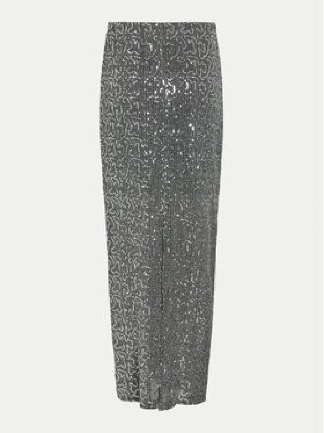 Vila Spódnica maxi Sanadu 14101820 Srebrny Regular Fit