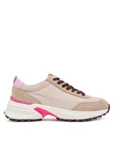 Calvin Klein Sneakersy Hike Runner Mg Nylon Mix YW0YW02075 Szary