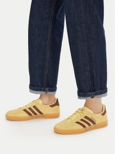 adidas Sneakersy Gazelle Indoor KI7136 Żółty