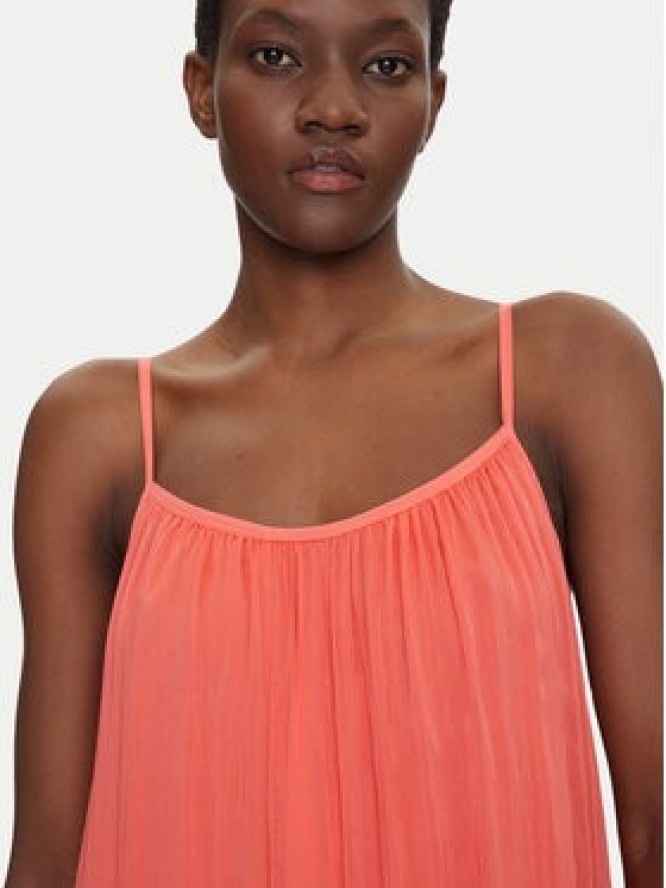 Dixie Sukienka letnia A207W018A Koralowy Regular Fit