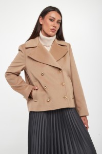 Kurtka damska wełniana z kaszmirem Lago MARELLA