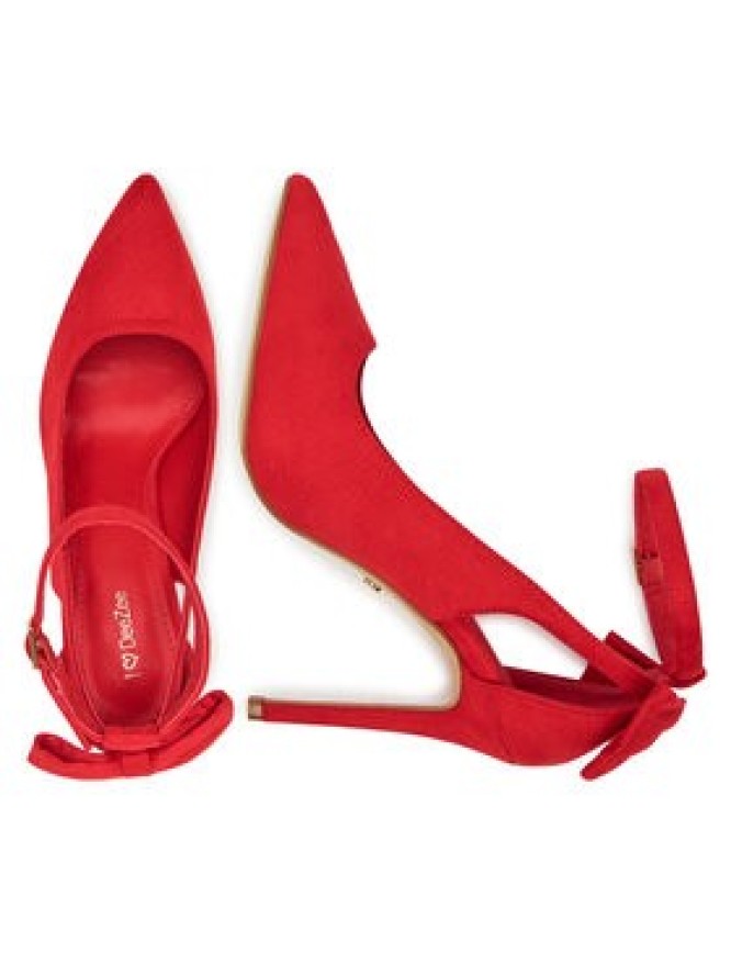 DeeZee Szpilki AB-8868 Czerwony