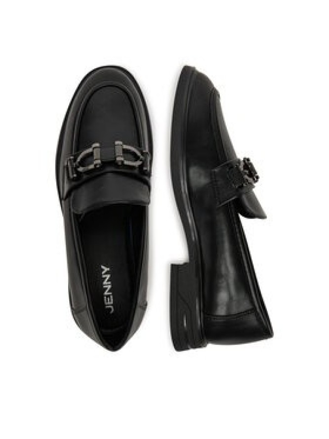 JENNY Loafersy WFA3869-1 Czarny