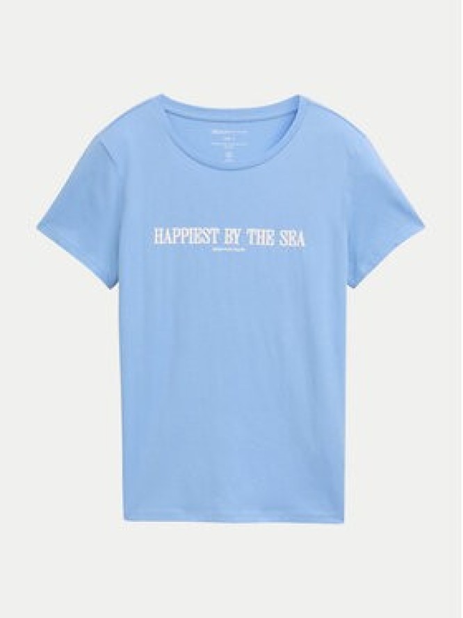 Tom Tailor Denim T-Shirt 1045417 Niebieski Regular Fit