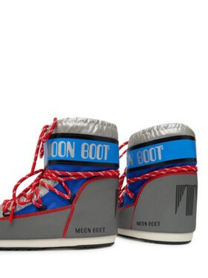 Moon Boot Śniegowce Mb Icon Low Space Racing 80D1409650 Szary