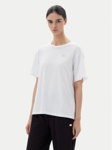 EA7 Emporio Armani T-Shirt 7W000028 AF10373 U0002 Biały Loose Fit