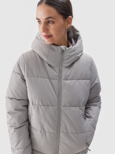 4F Kurtka narciarska membrana NeoDry 5000 damska - szara XXL