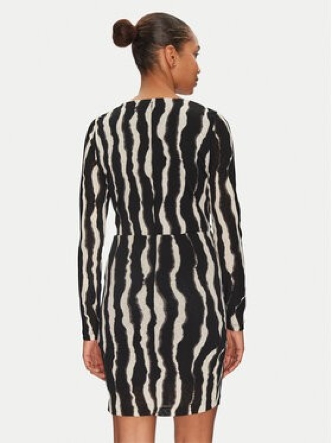 Morgan Sukienka codzienna 251-RIBLO.F Czarny Slim Fit