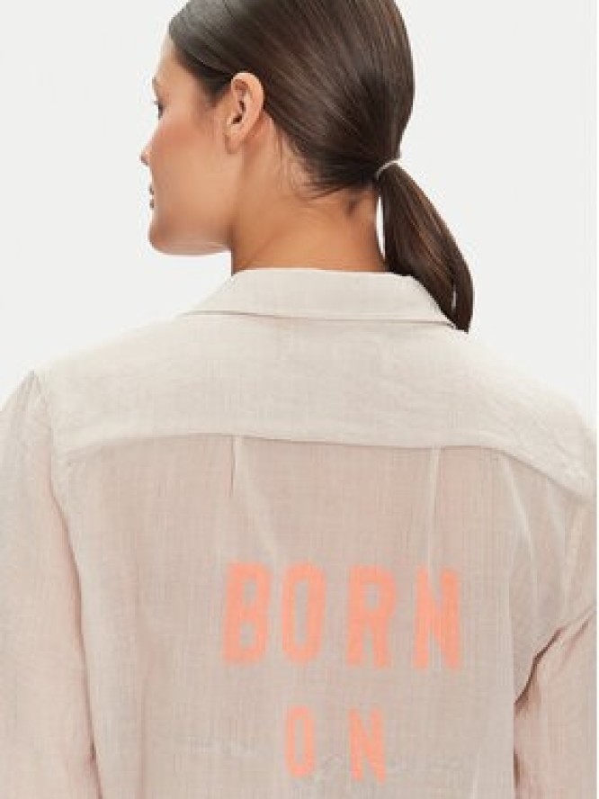 Banana Moon Koszula Gary Adilson HPP41 Beżowy Regular Fit