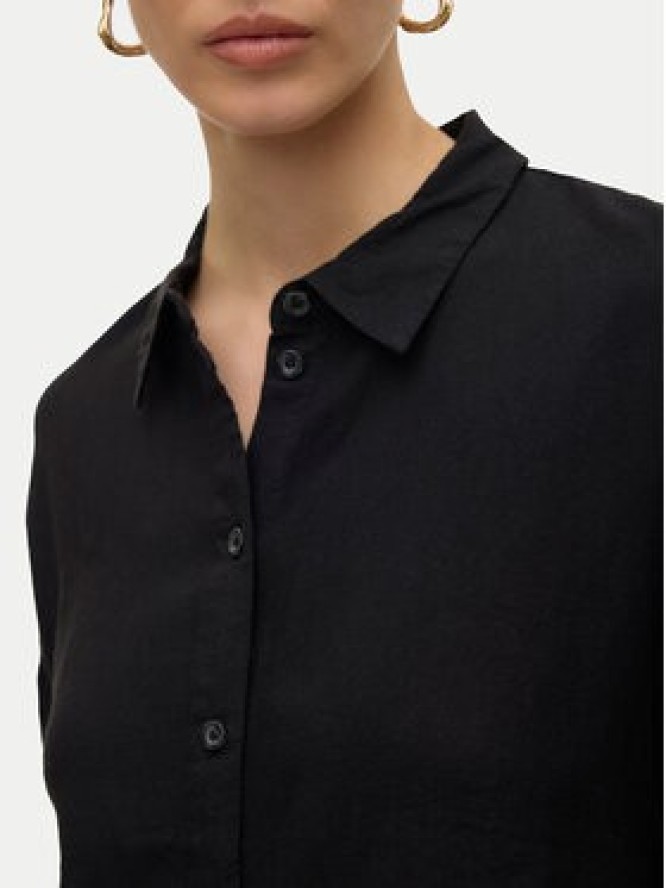 Vero Moda Koszula Linn 10306820 Czarny Relaxed Fit