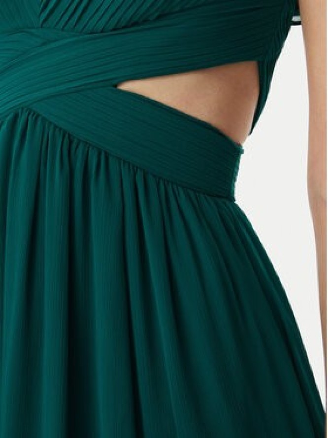 Morgan Sukienka wieczorowa 251-RISSAL Zielony Regular Fit