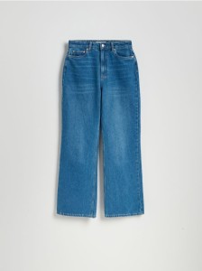 Jeansy z prostymi nogawkami - granatowy